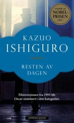 Omslag: "Resten av dagen" av Kazuo Ishiguro