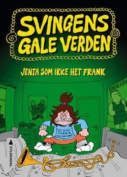 Omslag: "Jenta som ikke het Frank" av Arne Svingen