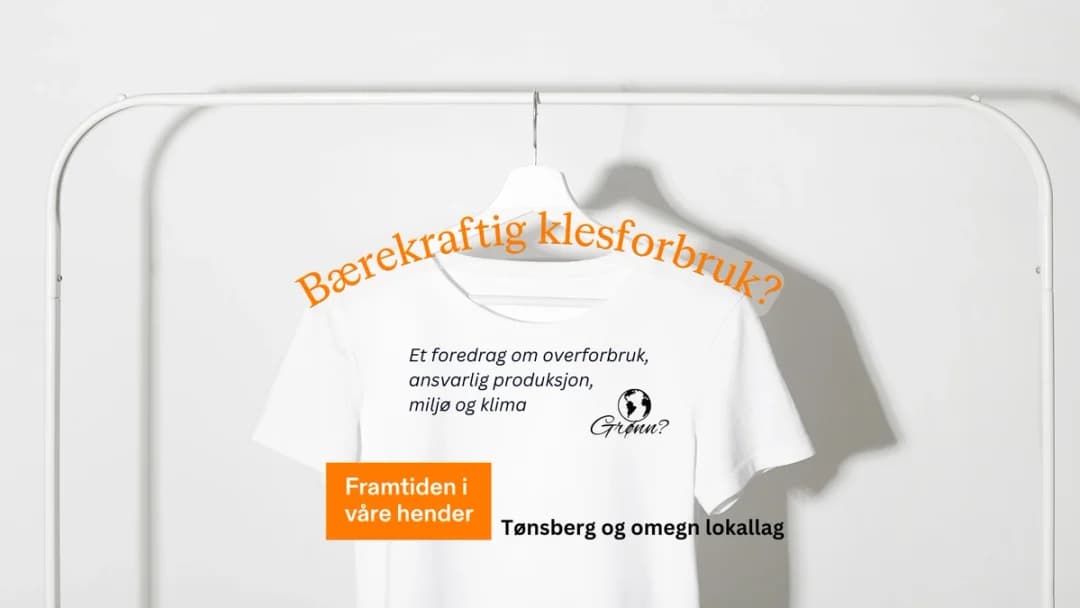 T-skjorte på klesstativ