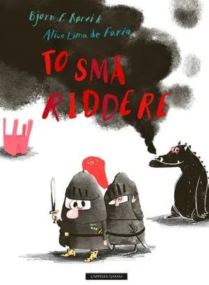 Omslag: "To små riddere" av Bjørn F. Rørvik