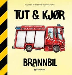 Omslag: "Brannbil" av Ingebjørg Faugstad Mæland