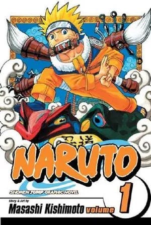 Omslag: "Uzumaki Naruto" av Masashi Kishimoto