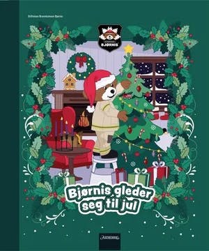 Omslag: "Bjørnis gleder seg til jul" av Håvard Kleppe