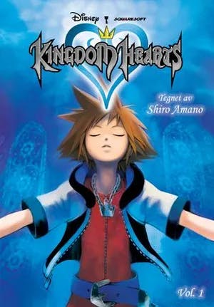 Omslag: "Kingdom hearts. Bok 1" av Shiro Amano