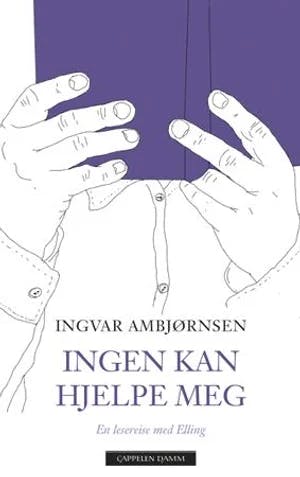 Omslag: "Ingen kan hjelpe meg" av Ingvar Ambjørnsen