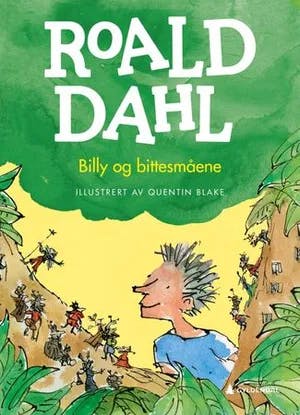 Omslag: "Billy og bittesmåene" av Roald Dahl