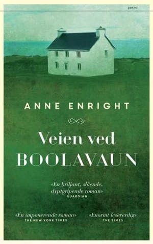 Omslag: "Veien ved Boolavaun" av Anne Enright