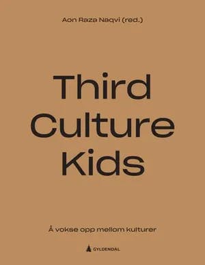 Omslag: "Third culture kids : å vokse opp mellom kulturer" av Aon Raza Naqvi