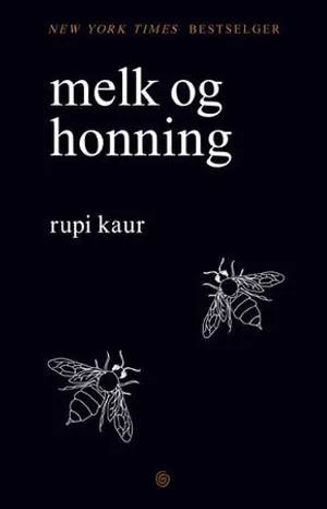 Omslag: "Melk og honning" av Rupi Kaur