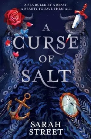 Omslag: "A curse of salt" av Sarah Street
