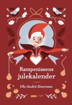 Omslag: "Rampenissens julekalender" av Ole André Sivertsen
