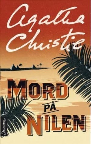 Omslag: "Mord på Nilen" av Agatha Christie