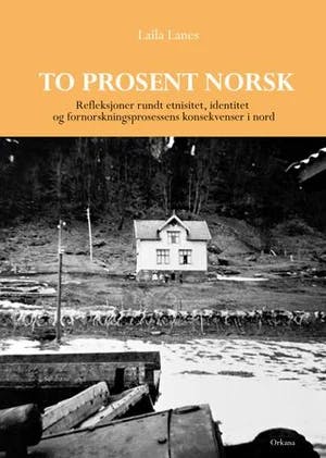 Omslag: "To prosent norsk : refleksjoner rundt etnisitet, identitet og fornorskningsprosessens konsekvenser i nord" av Laila Lanes