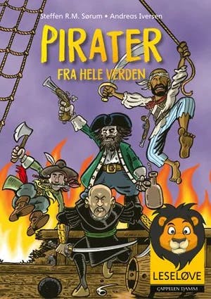 Omslag: "Pirater fra hele verden" av Steffen R.M. Sørum