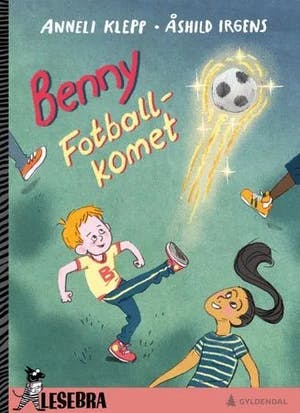 Omslag: "Benny fotball-komet" av Anneli Klepp