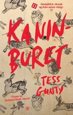 Omslag: "Kaninburet" av Tess Gunty