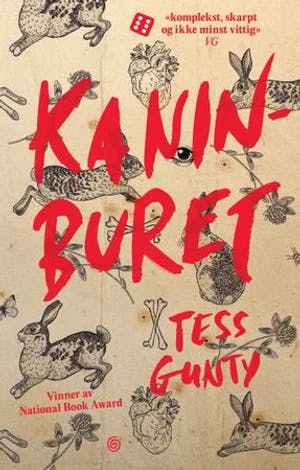 Omslag: "Kaninburet" av Tess Gunty