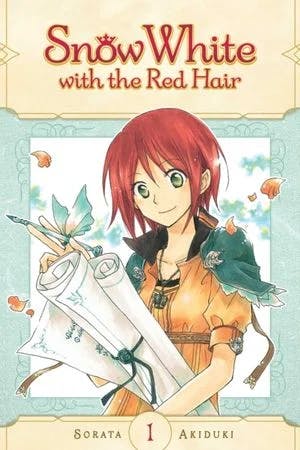 Omslag: "Snow White with the red hair. 1" av Sorata Akiduki